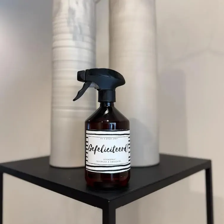 Roomspray - Gefeliciteerd